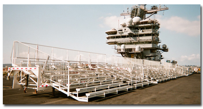 Bleachers for every 15 minutes